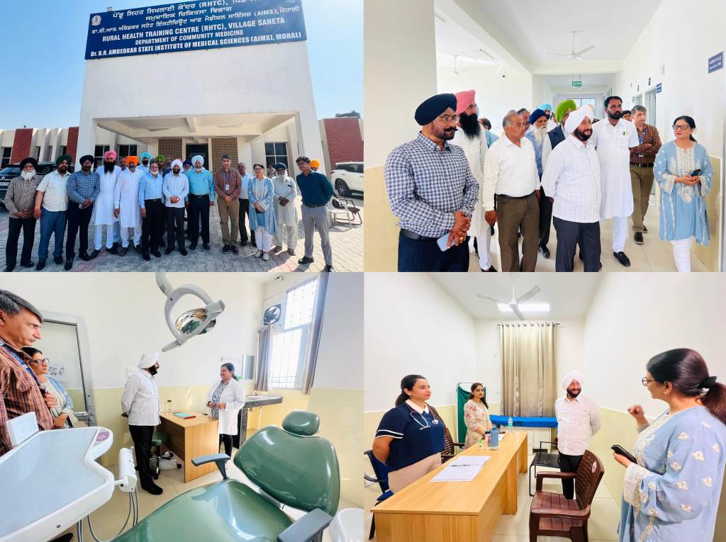 A major gift from the Bhagwant Singh Mann government for the Mohali constituency a Rural Health Training Center in Saneta